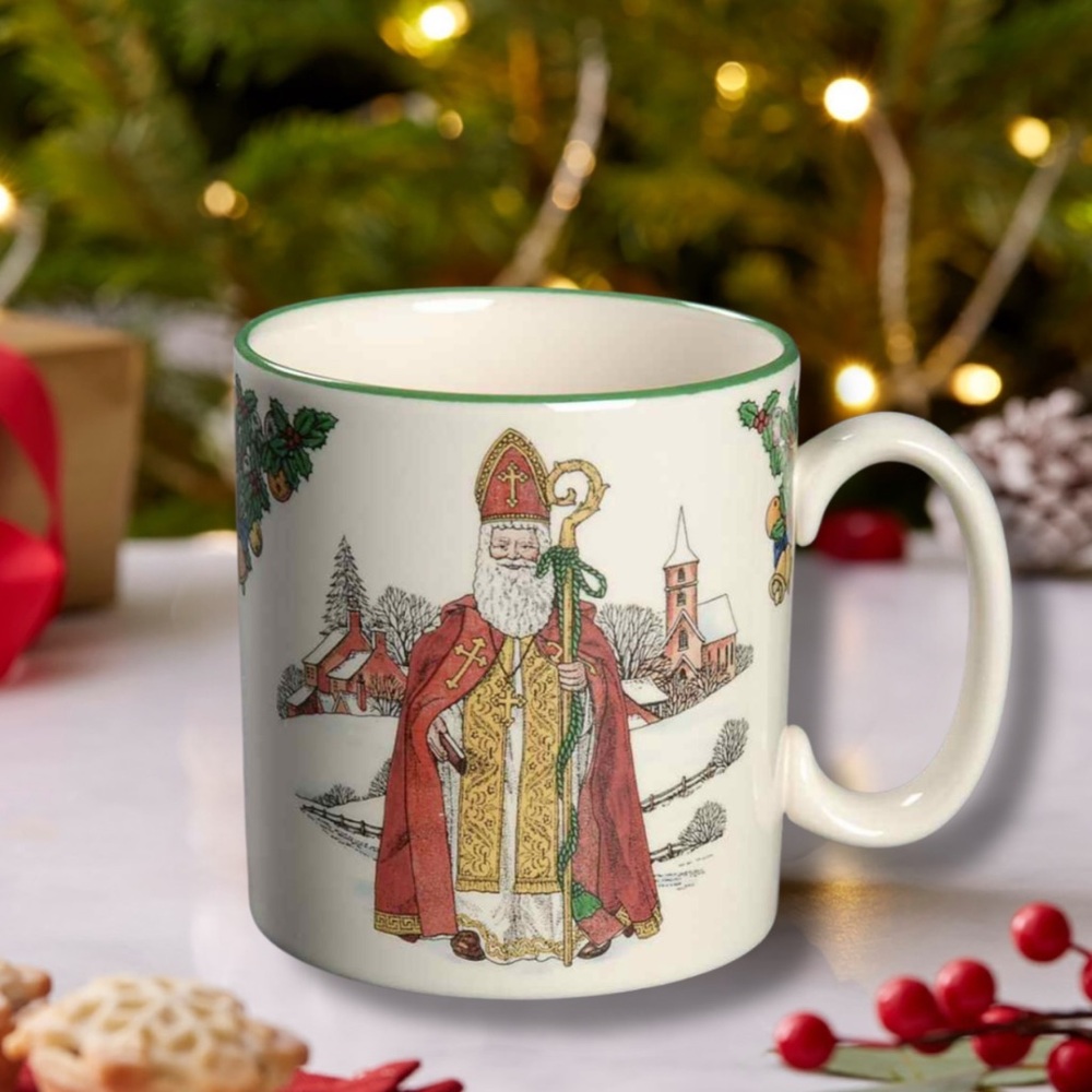 Spode Christmas Tree- Santa’s Around the World Mug